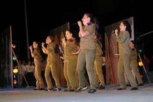 Во Владикавказе прошел фестиваль армейской песни «Когда поют солдаты»